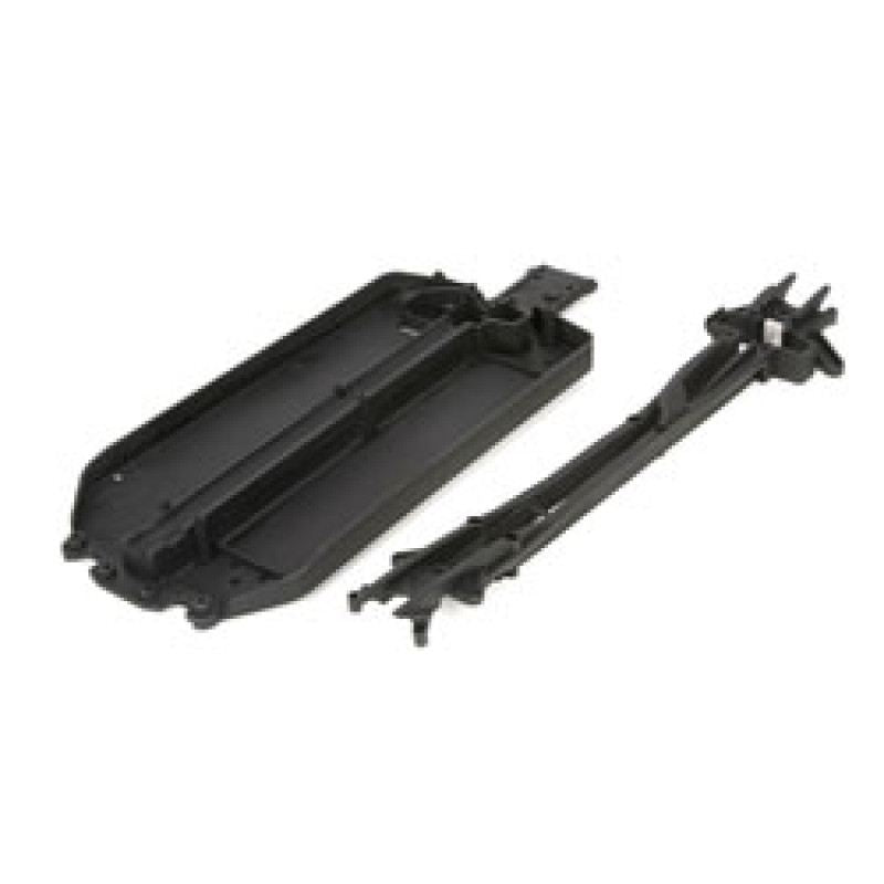 Chassis & Upper Deck,Lng(1):1:10 4wd Torment & Ruckus by ECX