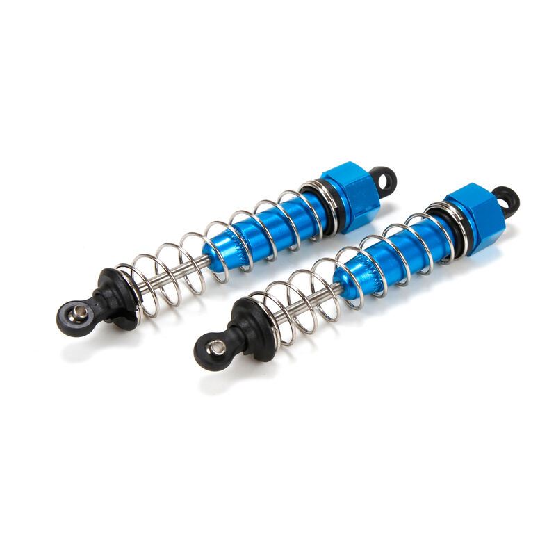 ECX Fr/Rr Shocks Assembled Aluminum(2):1/18 4WDTemper