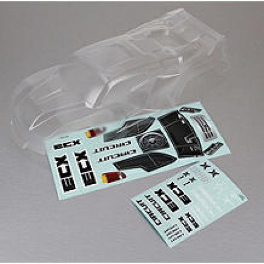 ECX Body, Clear: 1:10 2wd Circuit