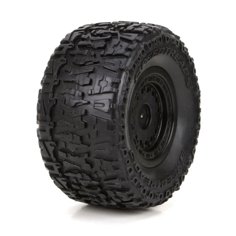 ECX Front/Rear Premount Tire: 1:18 4WD Ruckus
