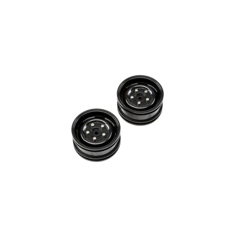 ECX 1.9 Wheel (2) Black: 1.9 Barrage