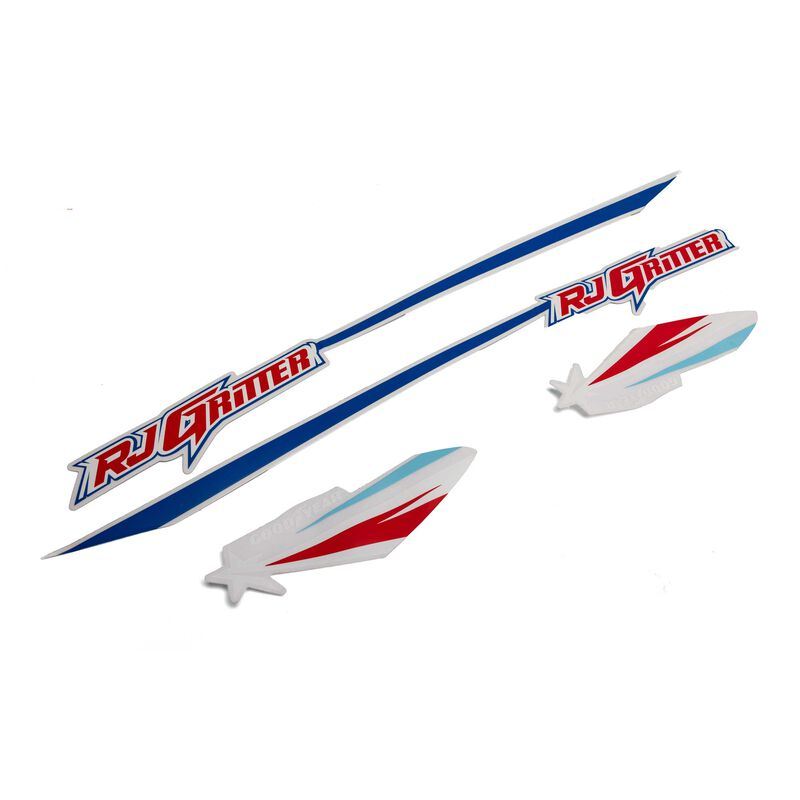 Eflite Decal Sheet; Decathlon 1.2m