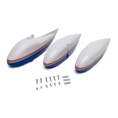 Eflite Wheel Pants: Cherokee 1.3m Blue