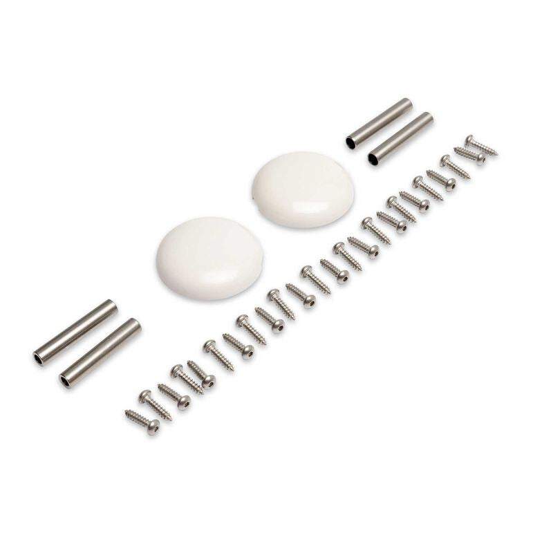 Eflite Tundra Beadlock Hubcaps, Locking Screws, Axle Spacers, Air Valve Plugs