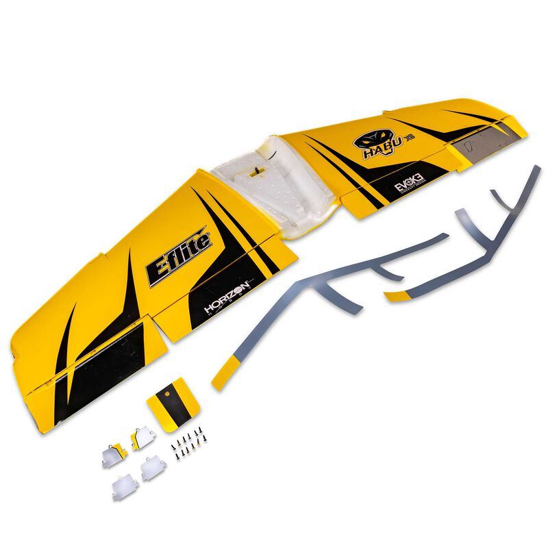 Wing Set w/hardware, LED; Habu 80 by Eflite