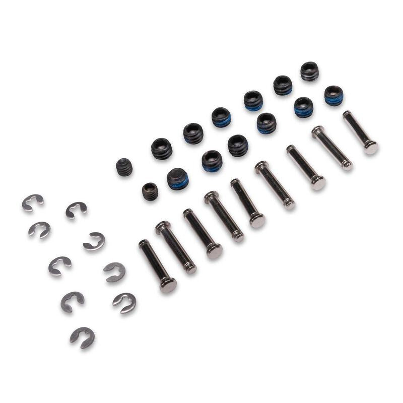 Retract C-clips, Rotation pins and set screws; Habu 80 by Eflite