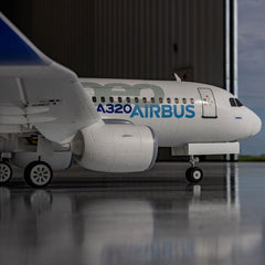 Airbus A320neo 1.5m Airliner Twin 64mm EDF BNF Basic with AS3X+ and SAFE Select