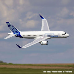 Airbus A320neo 1.5m Airliner Twin 64mm EDF BNF Basic with AS3X+ and SAFE Select