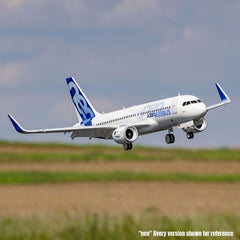 Airbus A320neo 1.5m Airliner Twin 64mm EDF BNF Basic with AS3X+ and SAFE Select