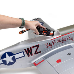 P-51D Mustang Big Beautiful Doll 1.5m BNF Basic with AS3X+ and SAFE Select by