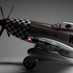 P-51D Mustang Big Beautiful Doll 1.5m BNF Basic with AS3X+ and SAFE Select by
