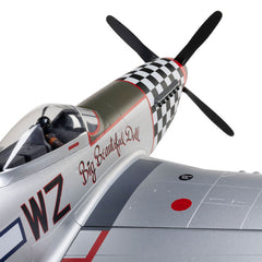 P-51D Mustang Big Beautiful Doll 1.5m BNF Basic with AS3X+ and SAFE Select by