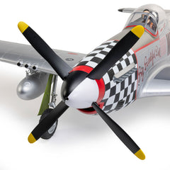 P-51D Mustang Big Beautiful Doll 1.5m BNF Basic with AS3X+ and SAFE Select by