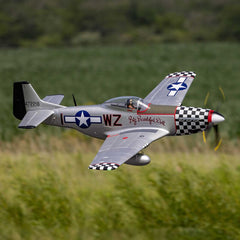 P-51D Mustang Big Beautiful Doll 1.5m BNF Basic with AS3X+ and SAFE Select by