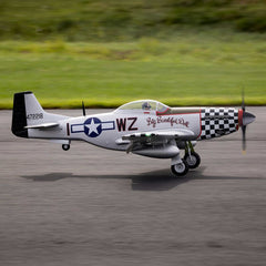 P-51D Mustang Big Beautiful Doll 1.5m BNF Basic with AS3X+ and SAFE Select by