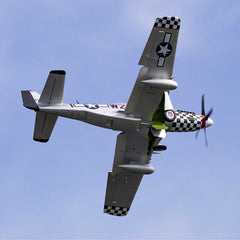 P-51D Mustang Big Beautiful Doll 1.5m BNF Basic with AS3X+ and SAFE Select by