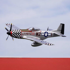 P-51D Mustang Big Beautiful Doll 1.5m BNF Basic with AS3X+ and SAFE Select by