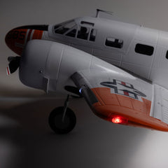 Beechcraft D18/RC-45J 1.5m BNF Basic with AS3X+ and SAFE Select by Eflite