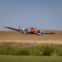 Beechcraft D18/RC-45J 1.5m BNF Basic with AS3X+ and SAFE Select by Eflite