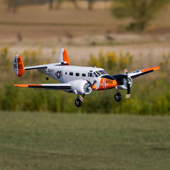 Beechcraft D18/RC-45J 1.5m BNF Basic with AS3X+ and SAFE Select by Eflite