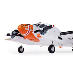 Beechcraft D18/RC-45J 1.5m BNF Basic with AS3X+ and SAFE Select by Eflite