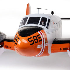 Beechcraft D18/RC-45J 1.5m BNF Basic with AS3X+ and SAFE Select by Eflite