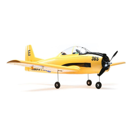 T-28 Trojan 1.1m BNF Basic (New Yellow Version) w/AS3X, SAFE select by Eflite