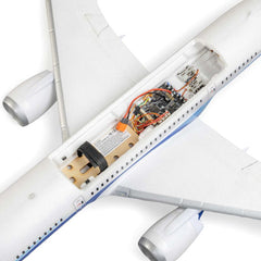 Micro Boeing 787 Dreamliner Twin 30mm EDF BNF Basic with AS3X and SAFE Select by