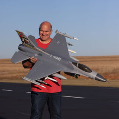 F-16 Falcon 80mm EDF Jet Smart BNF Basic with SAFE Select, 1000mm