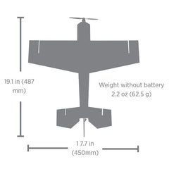 Eflite UMX Eratix 3D FF (Flat Foamy) 450mm BNF Basic with AS3X and SAFE Select b
