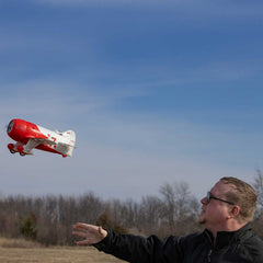 UMX Gee Bee R-2 510mm BNF Basic with AS3X and SAFE Select by Eflite With Gens