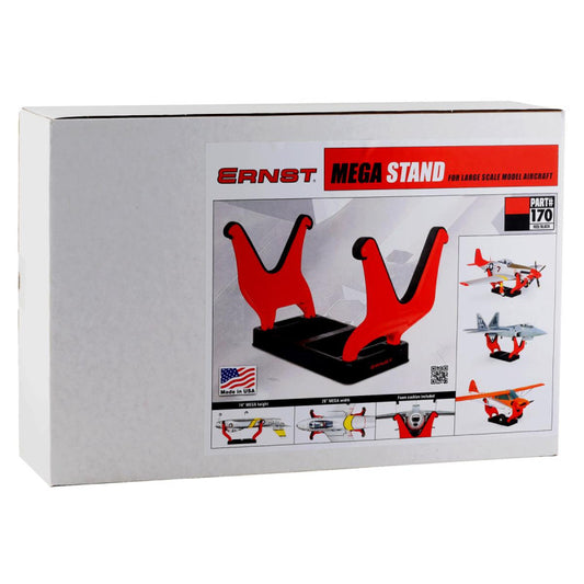 MEGA Plane Stand - Red/Black - Large Model Aircraft SRP $99.67