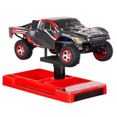 Ultimate Hobby Stand - Black/Red Cars, Monster Trucks, SCT, Boat, Crawler. 1/24