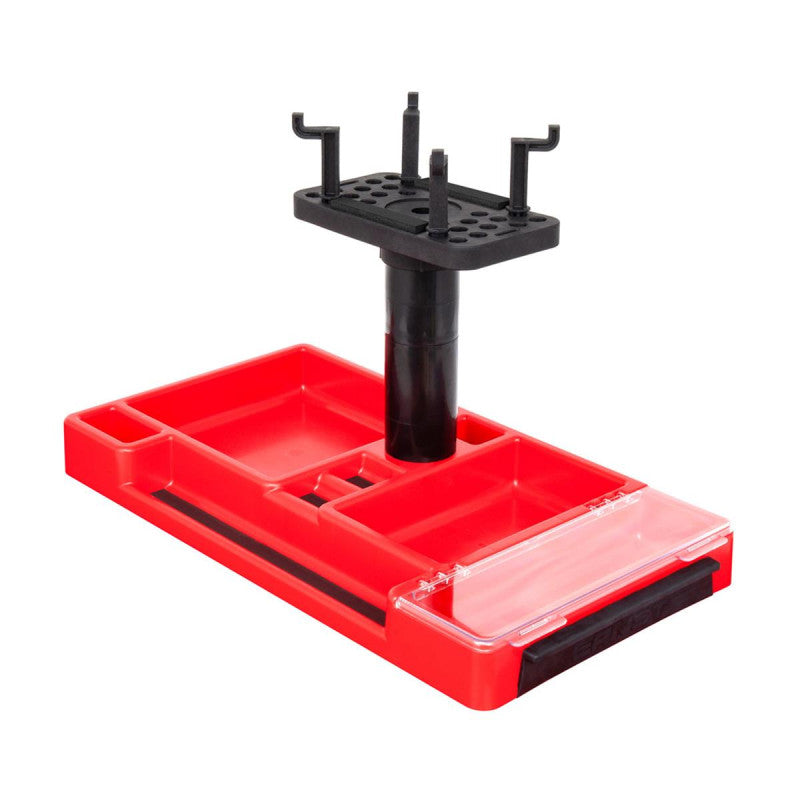 Ultimate Hobby Stand - Black/Red Cars, Monster Trucks, SCT, Boat, Crawler. 1/24