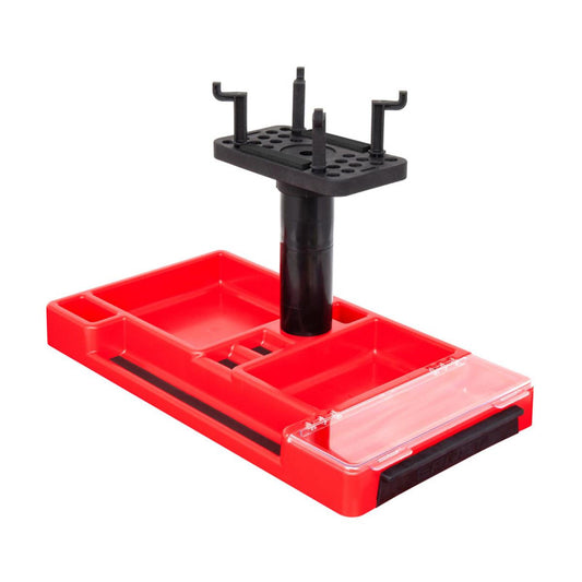 Ultimate Hobby Stand - Black/Red Cars, Monster Trucks, SCT, Boat, Crawler. 1/24