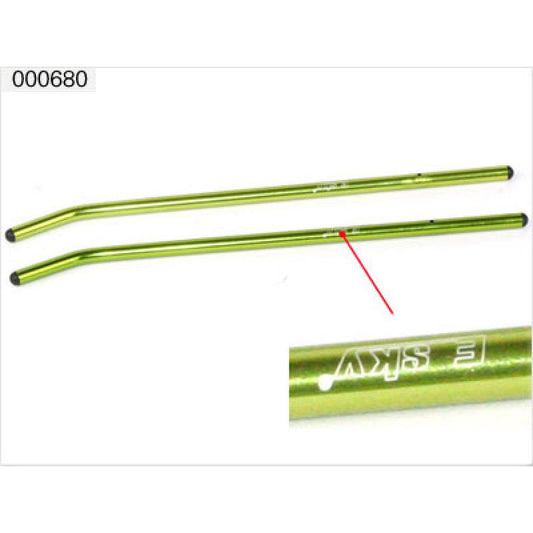 Skid set(green) Belt CP V2 by ESKY