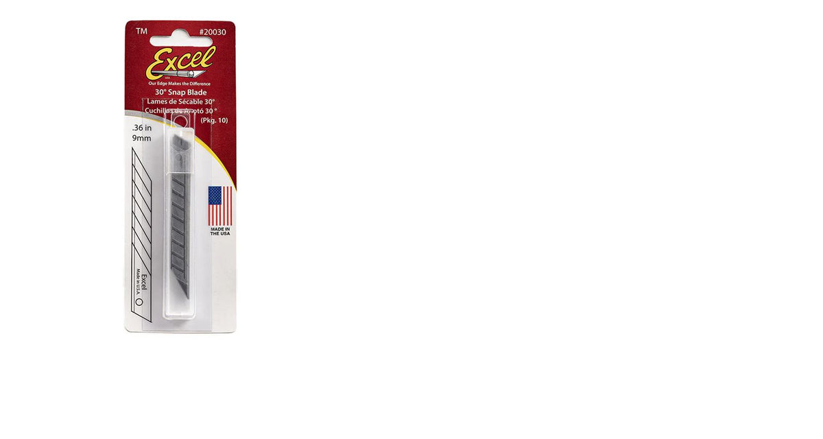 Excel 9mm Snap off Blades (10)