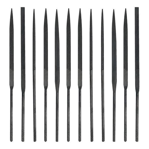 Excel 4" Mini Needle Files w/Pouch