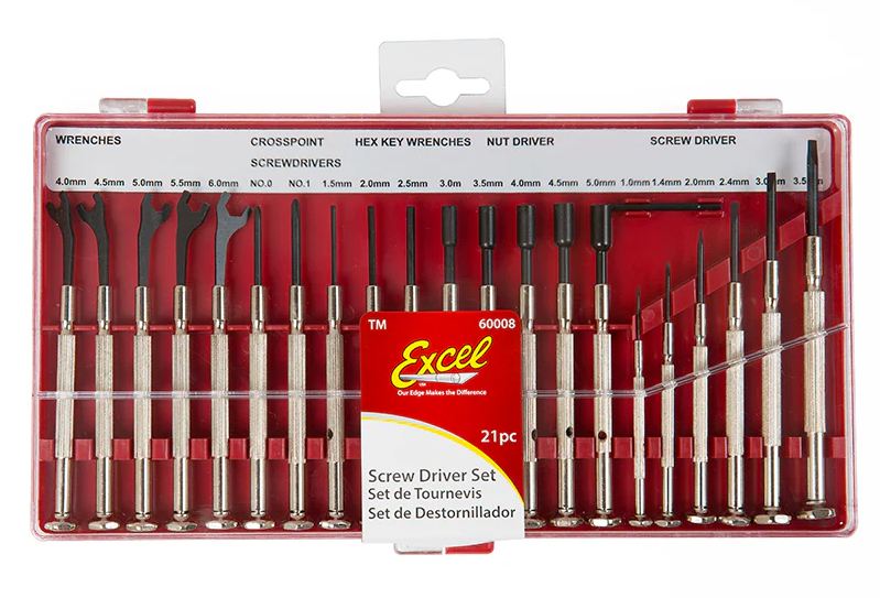 Excel 21pc Jewellers Tool set