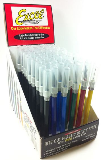 Excel #1 Knives Plastic Handle(60)