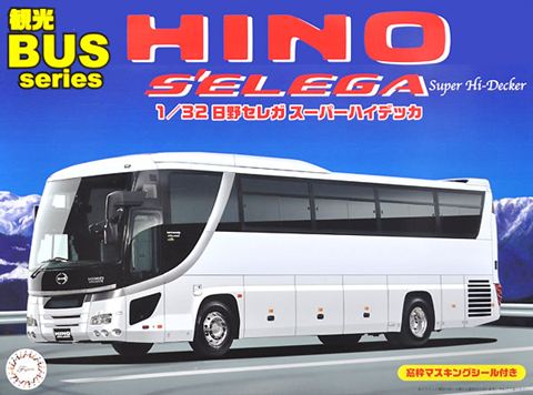 Fujimi 1/32 Bus: Hino S'elega SHD