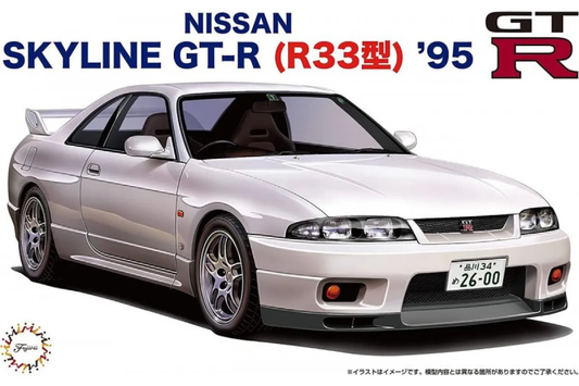 Fujimi 1/24 Nissan R33 Sline GT-R'95