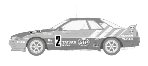 Fujimi 1/24 Taisan STP Skyline GTR