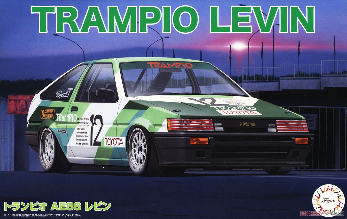 Fujimi 1/24 Trampio AE86 Levin