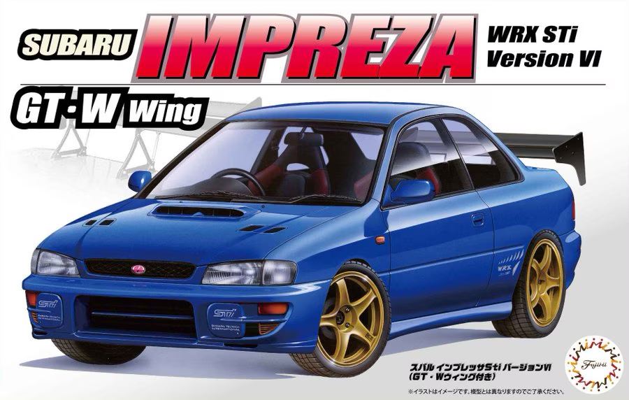 Fujimi 1/24 Impreza Sti VI wGTWing