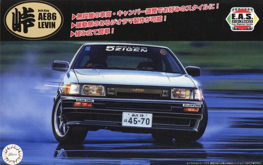 Fujimi 1/24 Toyota AE86 Levin wCarbon