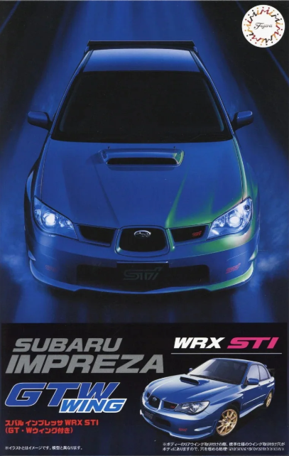 Fujimi 1/24 Subaru Impreza WRX STI