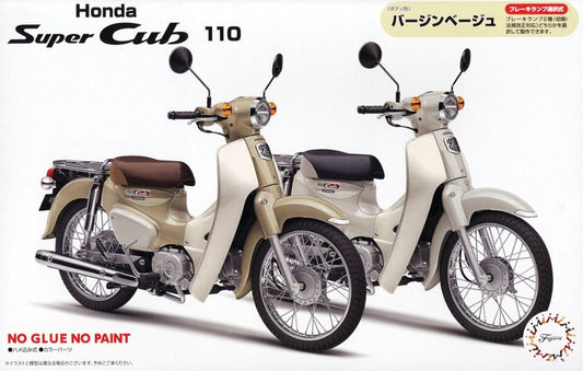 Fujimi 1/12 Honda Super Cub 110 Beige