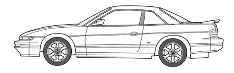 Fujimi 1/24 Nissan Silvia S13