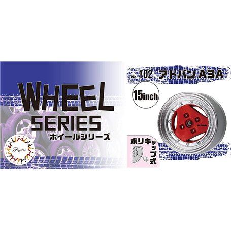 Fujimi 1/24 W&T set: 15" Advan A3A